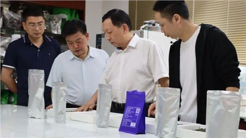 吉首市委副書(shū)記李成晚率隊(duì)到集團(tuán)瀟湘茶業(yè)考察調(diào)研